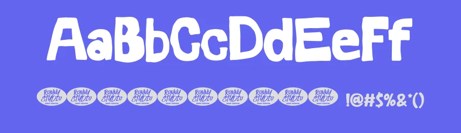 Wewok Detok – Bold Playful Display Font by Ronny_STD — Decorative Font — thumbnail 3