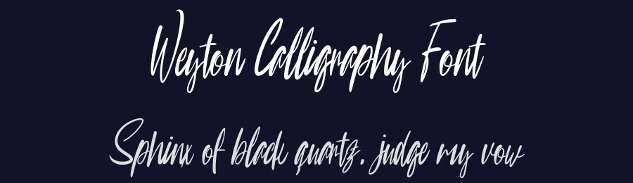 Weyton Calligraphy Font by Inspiratype Studio — Script Handwritten Font — thumbnail 2