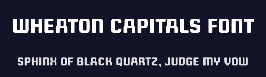 Wheaton Capitals Font by Typodermic — Display Font — thumbnail 2