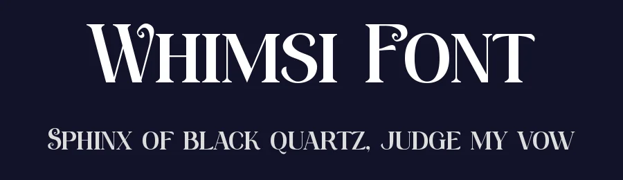 Whimsi Font by Rautan Studio — Decorative Font — thumbnail 2