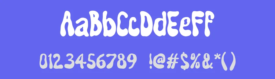 Whimsy Hippie Font by Sakti Avellin Sa — Decorative Font — thumbnail 3