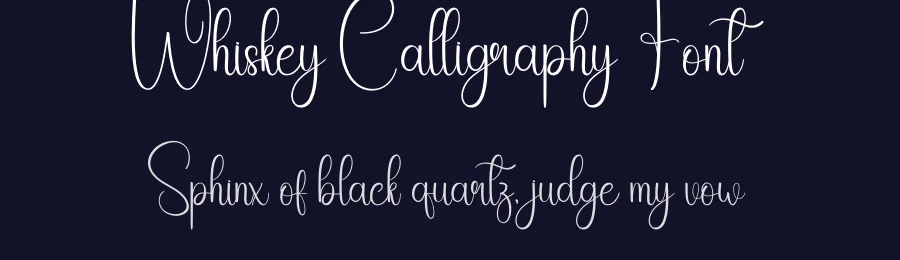 Whiskey Calligraphy Font by andikastudio — Script Handwritten Font — thumbnail 2