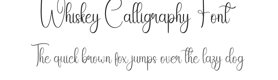 Whiskey Calligraphy Font by andikastudio — Script Handwritten Font