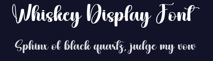 Whiskey Display Font by andikastudio — Script Handwritten Font — thumbnail 2