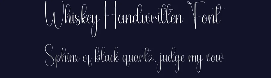 Whiskey Handwritten Font by andikastudio — Script Handwritten Font — thumbnail 2
