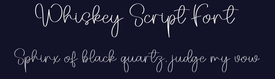 Whiskey Script Font by creativeletter — Script Handwritten Font — thumbnail 2