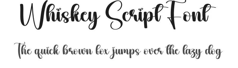 Whiskey Script Font by andikastudio — Script Handwritten Font