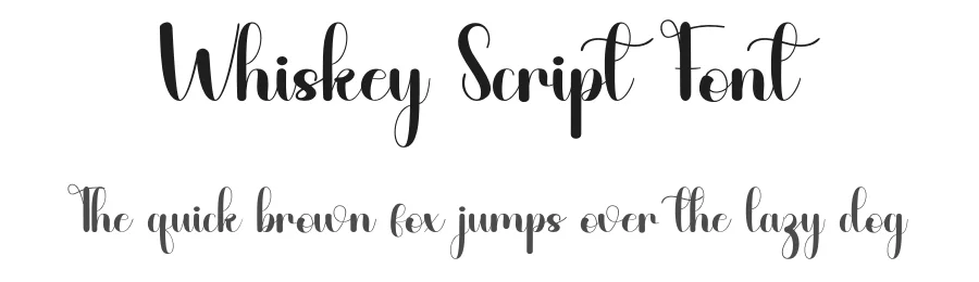 Whiskey Script Font by inermediaSTUDIO — Script Handwritten Font