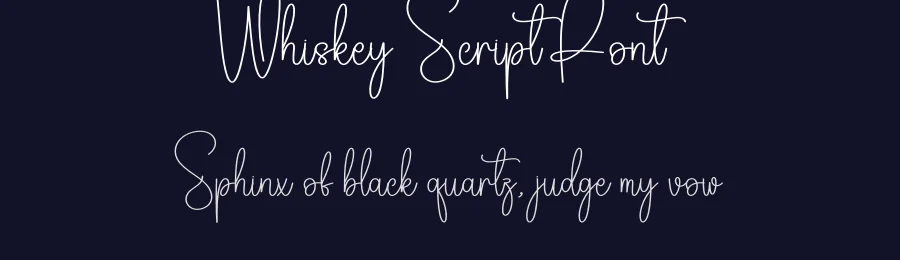 Whiskey Script Font by creativeletter — Script Handwritten Font — thumbnail 2