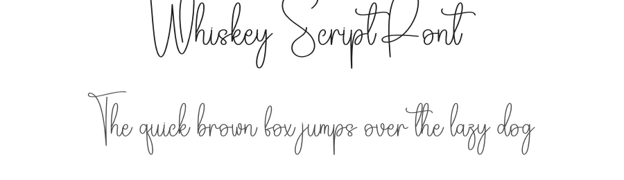 Whiskey Script Font by creativeletter — Script Handwritten Font