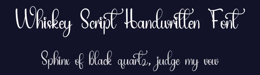 Whiskey Script Handwritten Font by inermediaSTUDIO — Script Handwritten Font — thumbnail 2