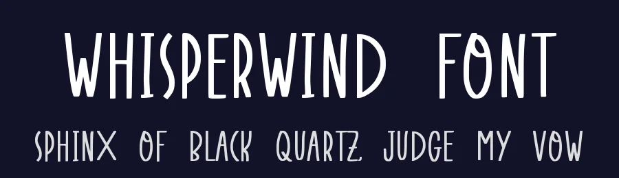 Whisperwind Font by qwrtype — Script Handwritten Font — thumbnail 2