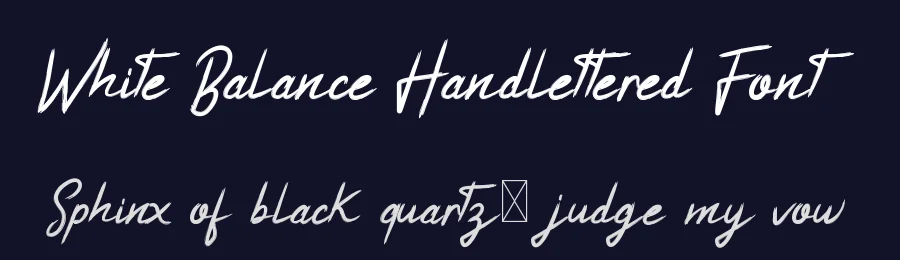 White Balance Handlettered Font by edricstudio — Script Handwritten Font — thumbnail 2