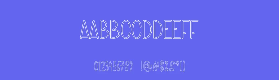 White Bunny Playful Font by andikastudio — Display Font — thumbnail 3