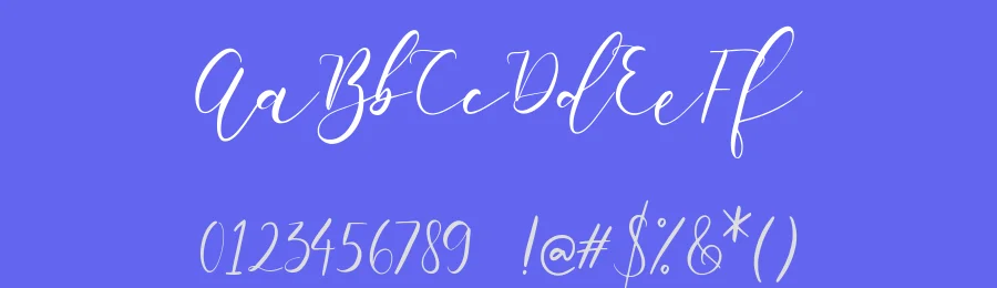 White Carley Calligraphy Font by Paily Studio — Script Handwritten Font — thumbnail 3