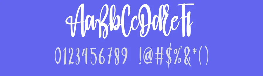 White Cream Font by Adeindrawan — Script Handwritten Font — thumbnail 3