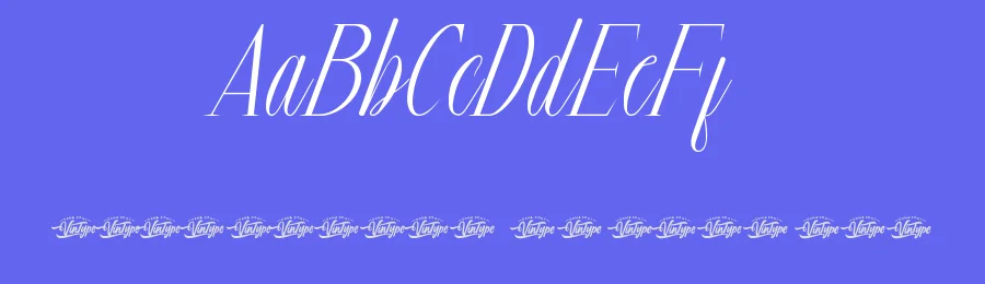 White Elovie Font by VinType — Script Handwritten Font — thumbnail 3