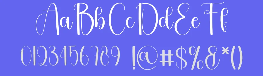 White – New Style Handwritten Font by freshtypeink — Script Handwritten Font — thumbnail 3