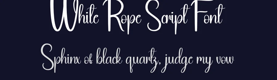 White Rope Script Font by andikastudio — Script Handwritten Font — thumbnail 2