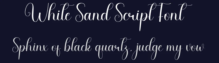 White Sand Script Font by andikastudio — Script Handwritten Font — thumbnail 2