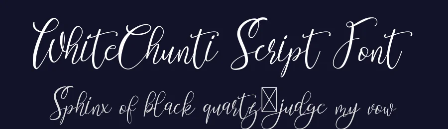 WhiteChunti Script Font by edricstudio — Script Handwritten Font — thumbnail 2