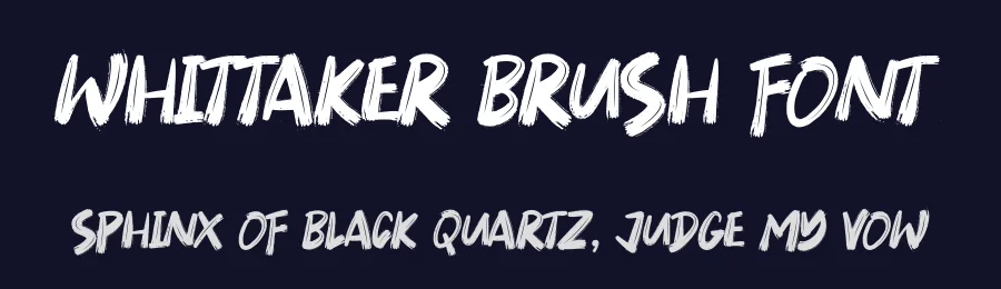 Whittaker Brush Font by Epiclinez — Script Handwritten Font — thumbnail 2
