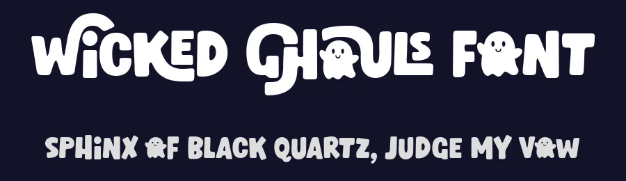 Wicked Ghouls Font by Keithzo — Display Font — thumbnail 2