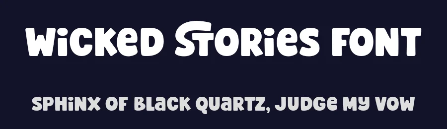 Wicked Stories Font by Dreamink Studio — Display Font — thumbnail 2