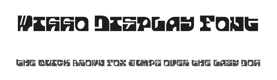 Wiggo Display Font by BRAINWAVES STUDIO — Display Font
