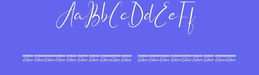 Wilbert Brown by edricstudio — Script Handwritten Font — thumbnail 3