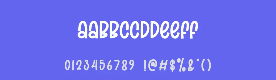 Wild Animal Playful Font by creativeletter — Display Font — thumbnail 3