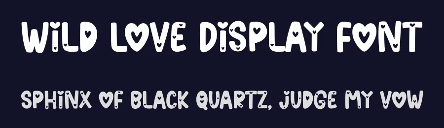 Wild Love Display Font by MasyafiStudio — Decorative Font — thumbnail 2