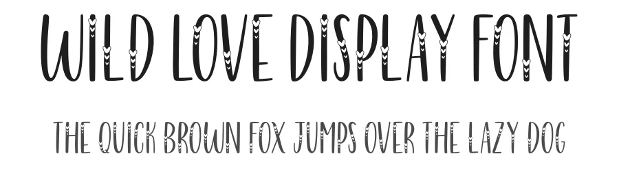 Wild Love Display Font by jimtypestudio — Display Font