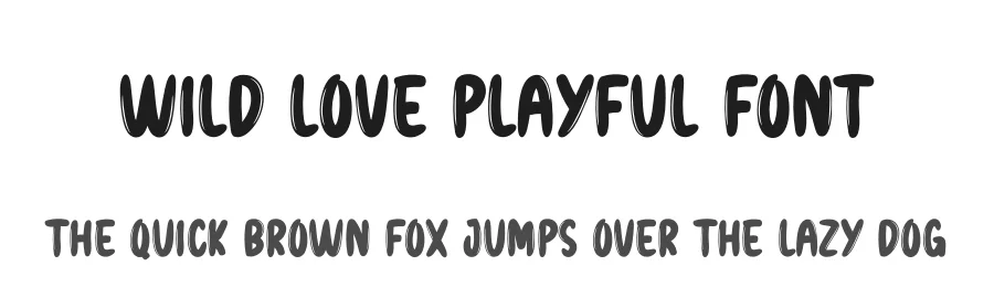 Wild Love Playful Font by creativeletter — Display Font