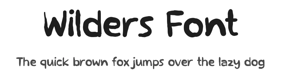Wilders Font by Rautan Studio — Decorative Font