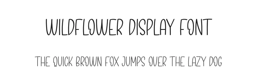 Wildflower Display Font by andikastudio — Display Font