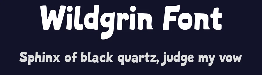 Wildgrin Font by letterhanna — Script Handwritten Font — thumbnail 2