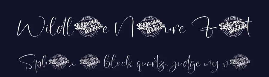 Wildlife Nature Font by letterenastudios — Script Handwritten Font — thumbnail 2