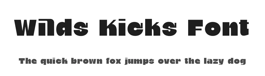 Wilds Kicks Font by timelesstype.co — Sans Serif Font