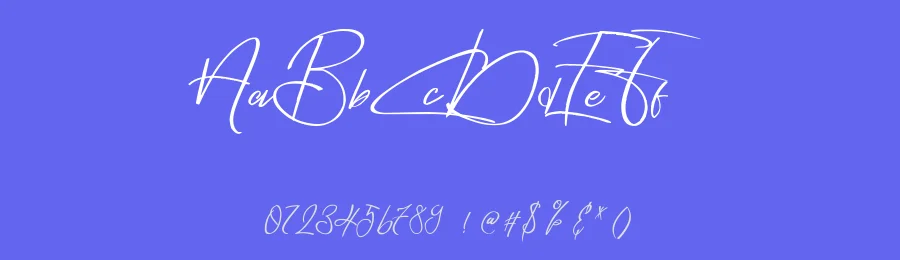 William Kidmon Script Font by Font Art — Script Handwritten Font — thumbnail 3