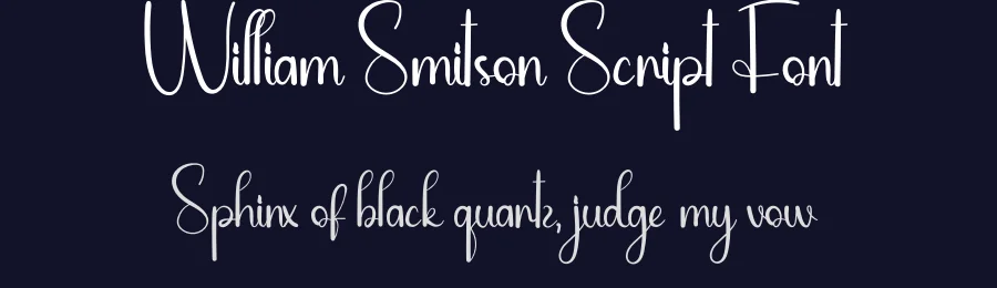 William Smitson Script Font by andikastudio — Script Handwritten Font — thumbnail 2