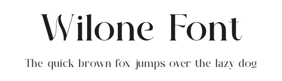 Wilone Font by ErmediaStudio — Serif Font