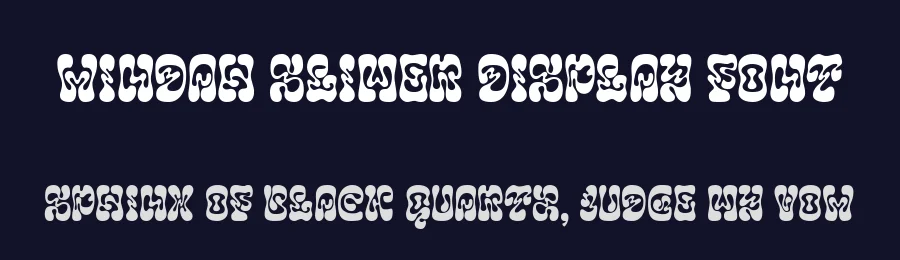 Windah Slimer Display Font by Dantype — Display Font — thumbnail 2