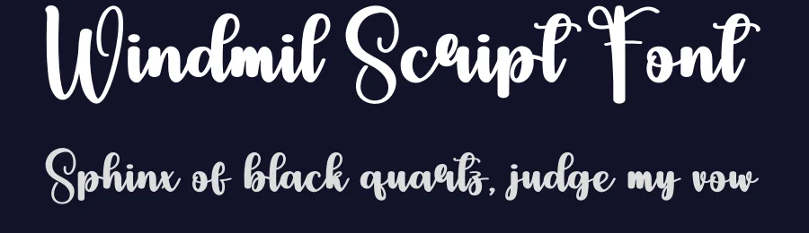 Windmil Script Font by andikastudio — Script Handwritten Font — thumbnail 2