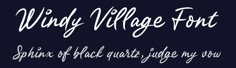 Windy Village Font by Letterhend Studio — Script Handwritten Font — thumbnail 2