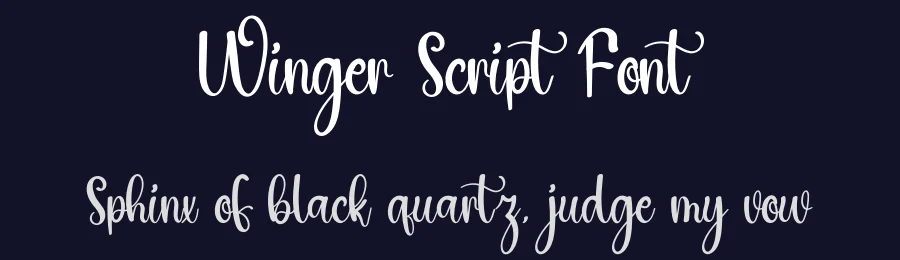 Winger Script Font by inermediaSTUDIO — Script Handwritten Font — thumbnail 2