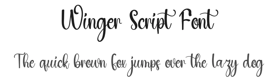 Winger Script Font by inermediaSTUDIO — Script Handwritten Font
