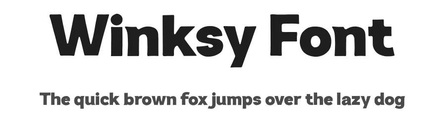 Winksy Font by vpcreativeshop — Display Font
