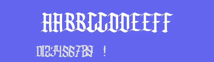 Winky Drinks Font by Almairatype — Blackletter Font — thumbnail 3
