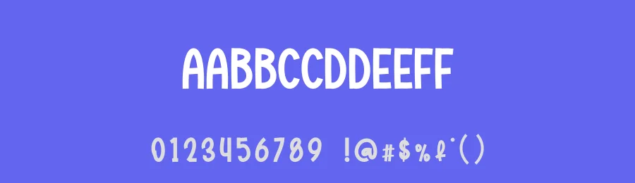 Winter Birthday Display Font by creativeletter — Display Font — thumbnail 3